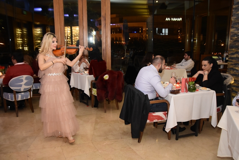 Love at le gray with an enchanting dinner at Indigo on the Roof